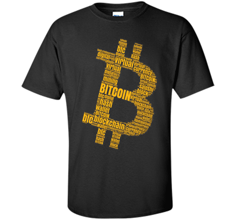 Bitcoin Typography T-Shirt