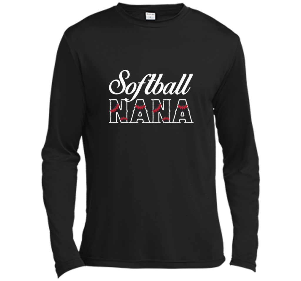Softball Nana - Grandmother - Grandma Softball Shirt