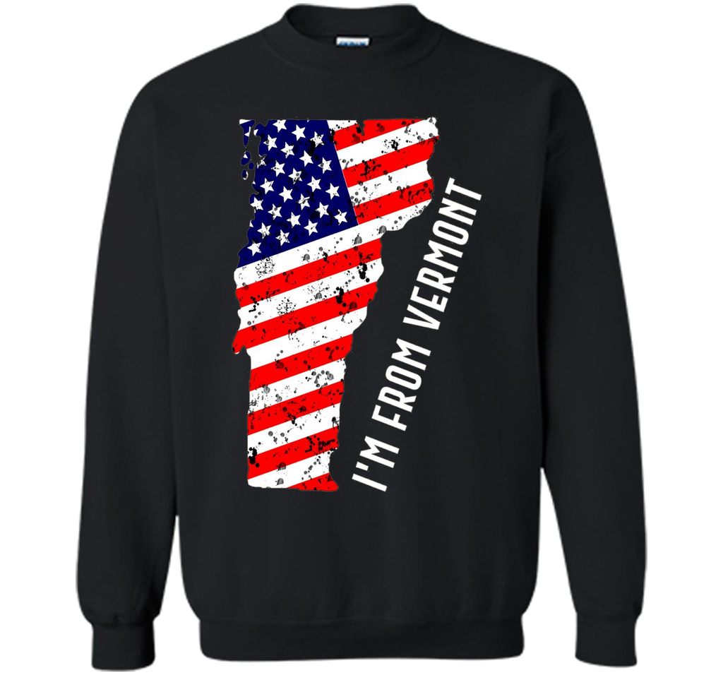 Proud of Vermont USA flag Independence day Tshirt