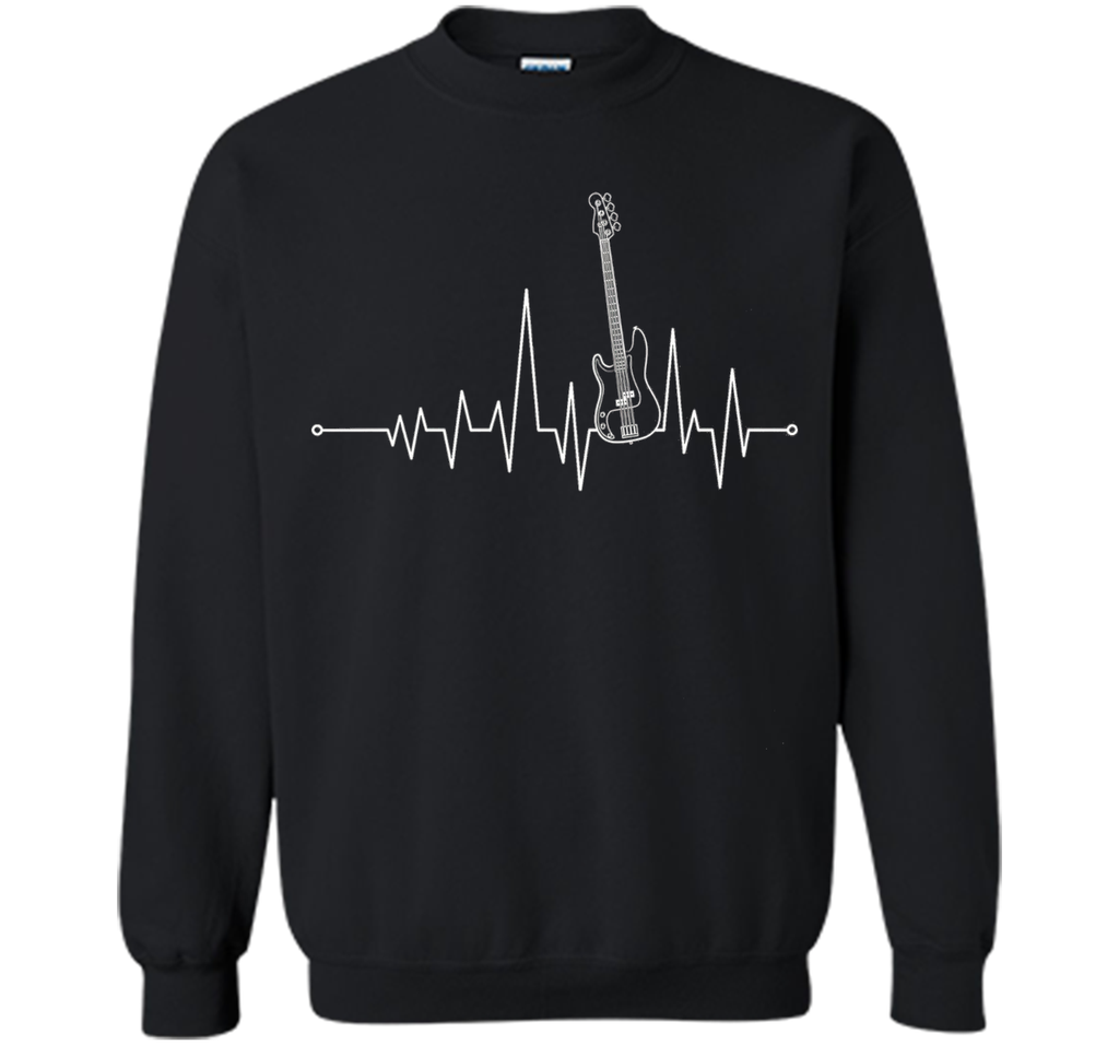 Guitar Heartbeat - Bass Guitar T shirt