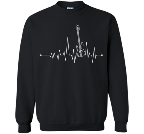 Guitar Heartbeat - Bass Guitar T shirt
