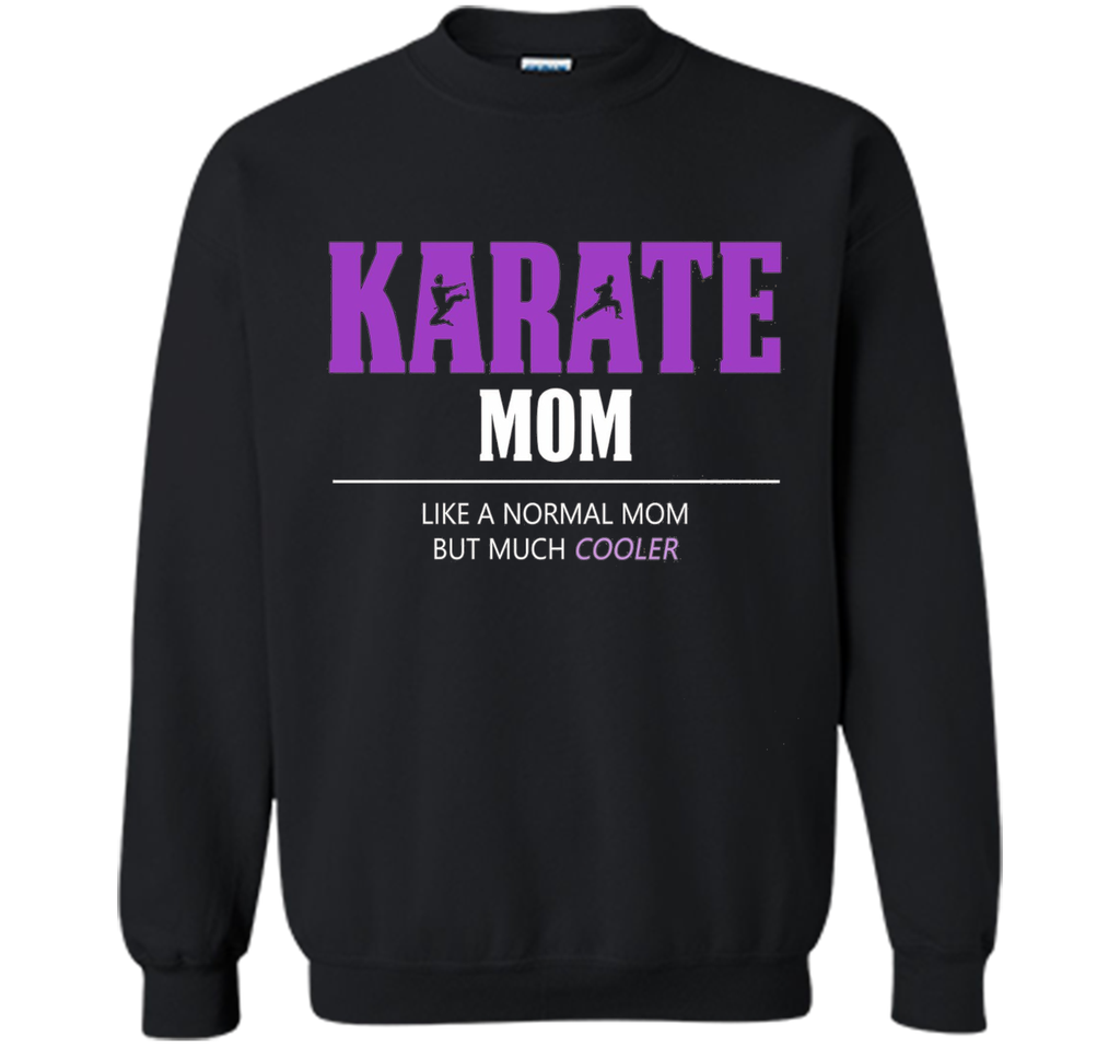 Karate Mom Cool Purple T Shirt