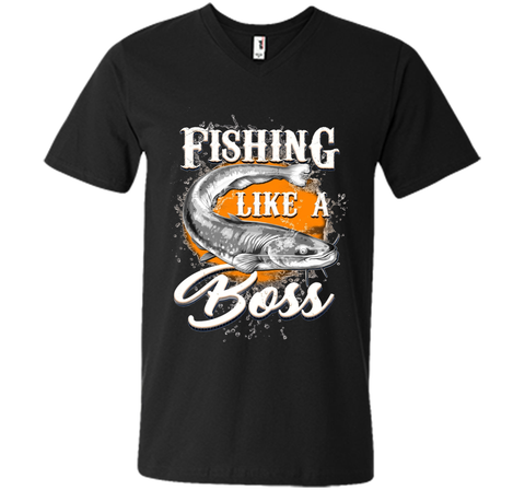 Fishing like a Boss Catfish T-Shirt