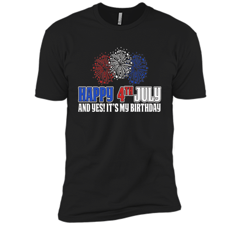 Happy 4th July T-Shirt It's My Birthday