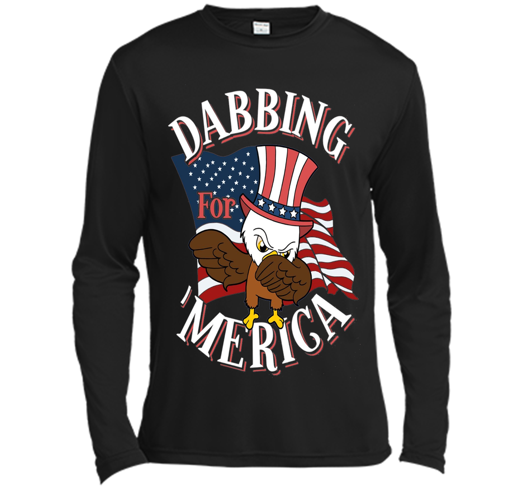 Dabbing Eagle for Merica T-Shirt Independence