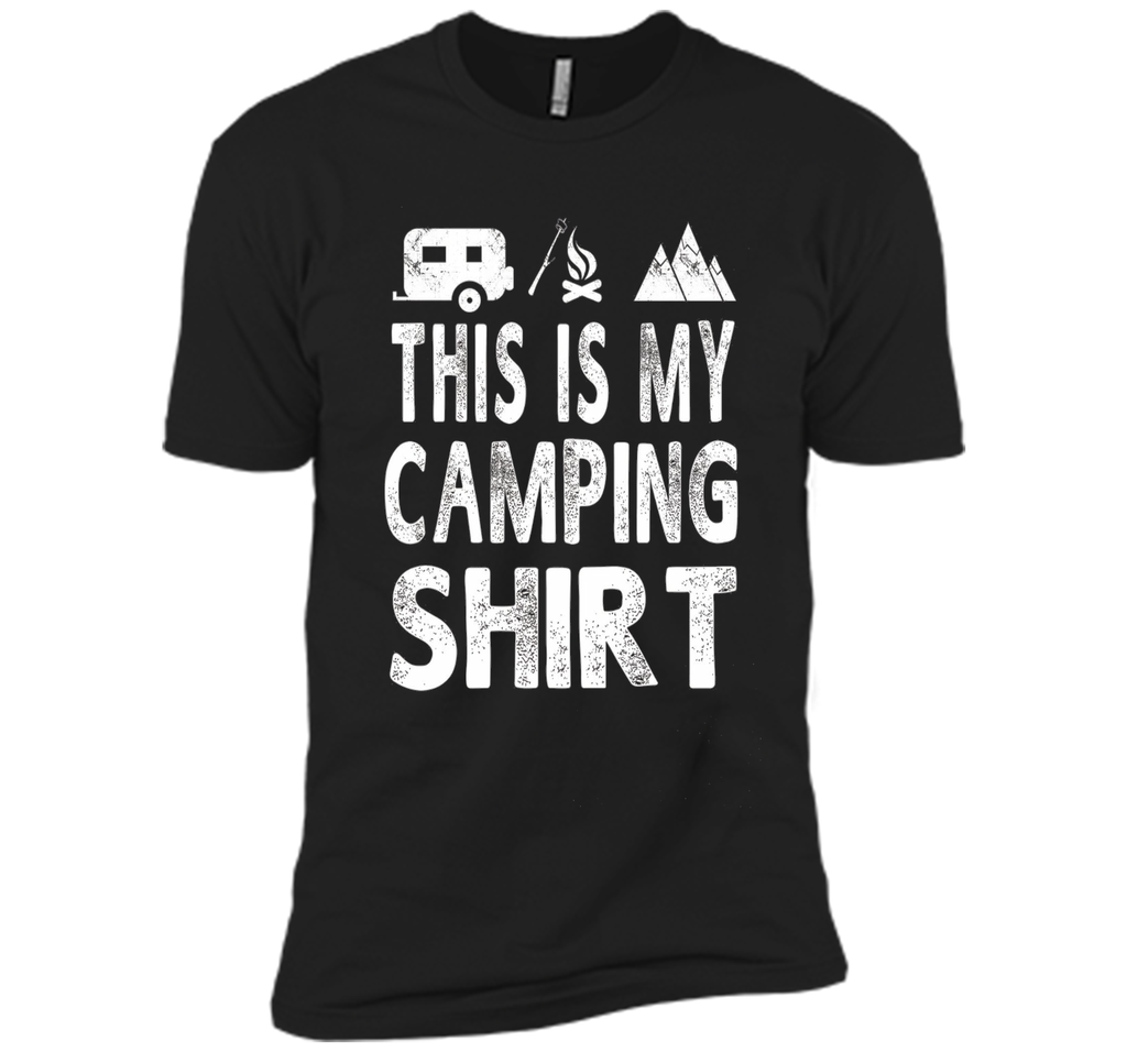 This Is My Camping Shirt Funny Camper Gift T-shirt