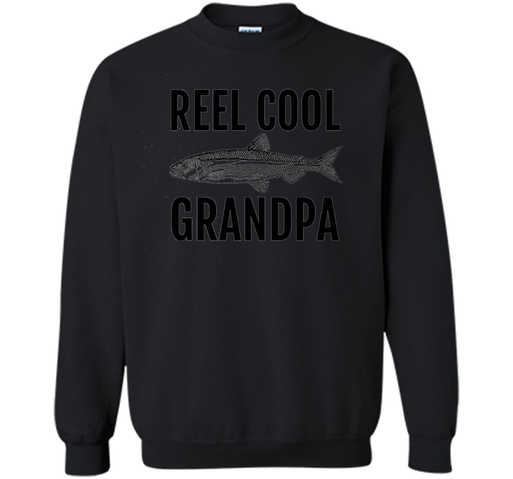 Men's REEL Cool Grandpa Fishing T Shirt for Fisherman Grandfather