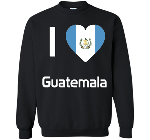 I love Guatemala T Shirt Flag of from Guatemalan tee