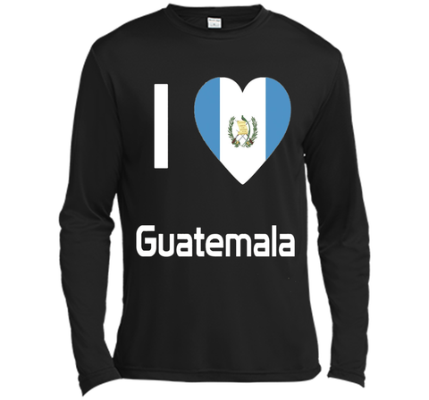 I love Guatemala T Shirt Flag of from Guatemalan tee