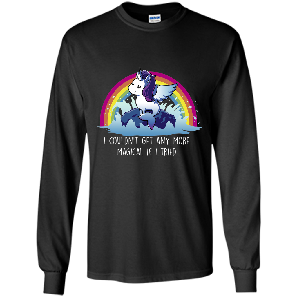 I couldn't get any more magical if i tried-lovely unicorn