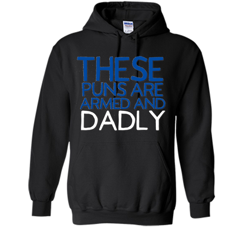 Funny Dad Jokes Shirt These Puns Are Dadly Fathers Day Blue