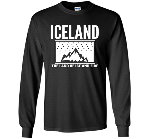 Vintage Iceland The Land Of Ice And Fire Shirt