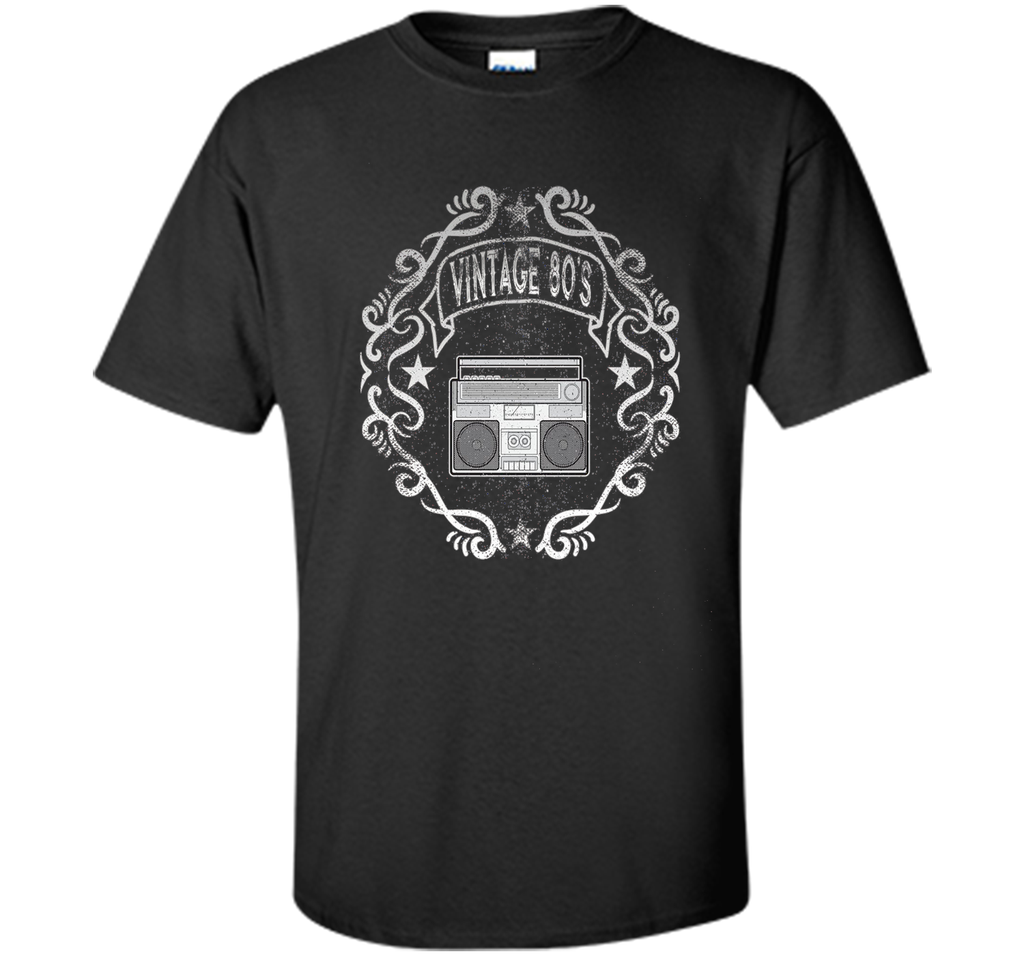 Classic Vintage Old School 80's Boom Box T-Shirt
