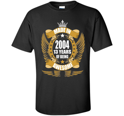 13th birthday Gift Idea 13 Year Old Boy Girl Shirt 2004