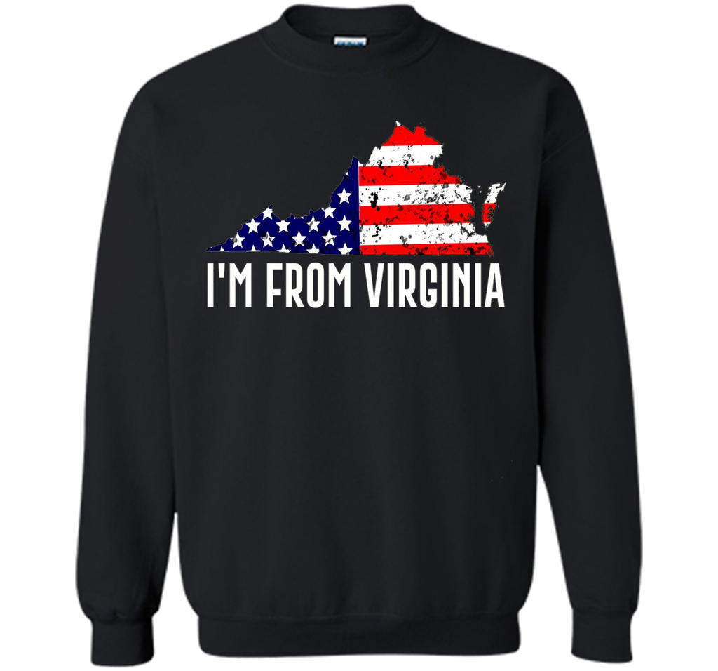 Proud of Virginia USA flag Independence day Tee
