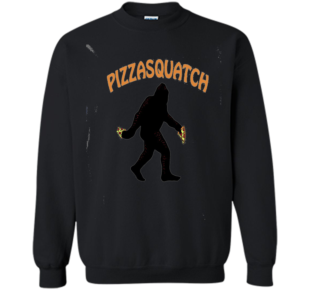 Pizza Sasquatch Bigfoot funny t-shirt gift t-shirt