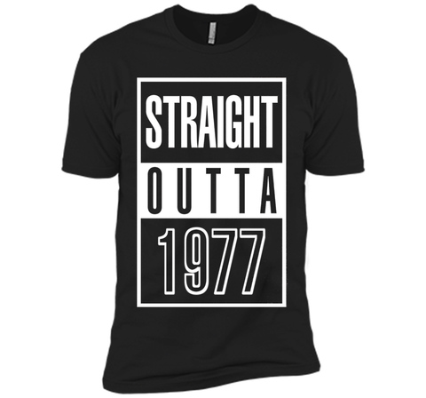 Funny Straight Outta 1977 40th Years Old Birthday Gift Shirt