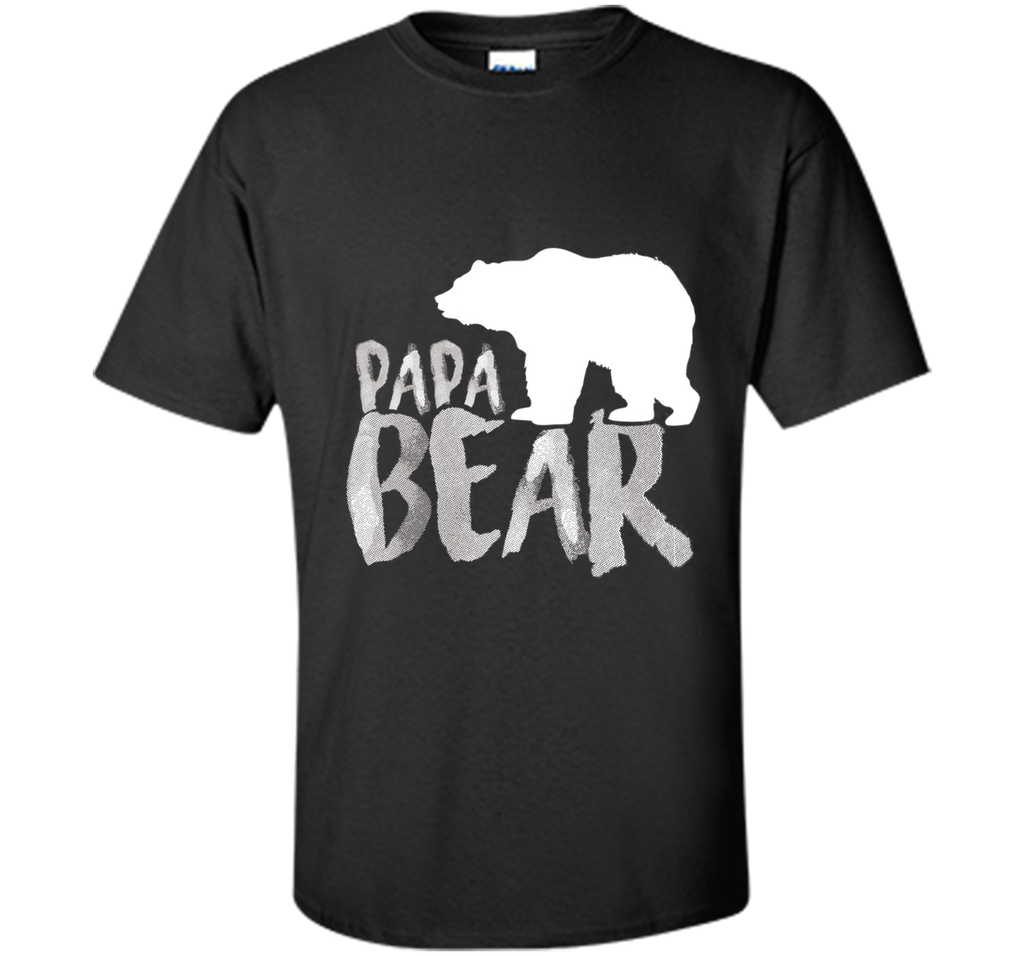 Mens Papa Bear Family Tulioct T-Shirt - Gift for father day