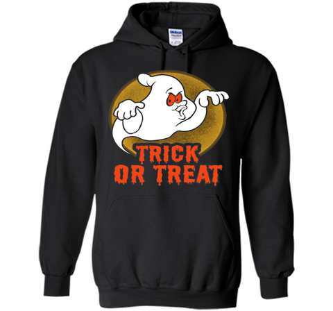 Funny Halloween Trick-or-Treat T-Shirt Ghost Tee cool shirt