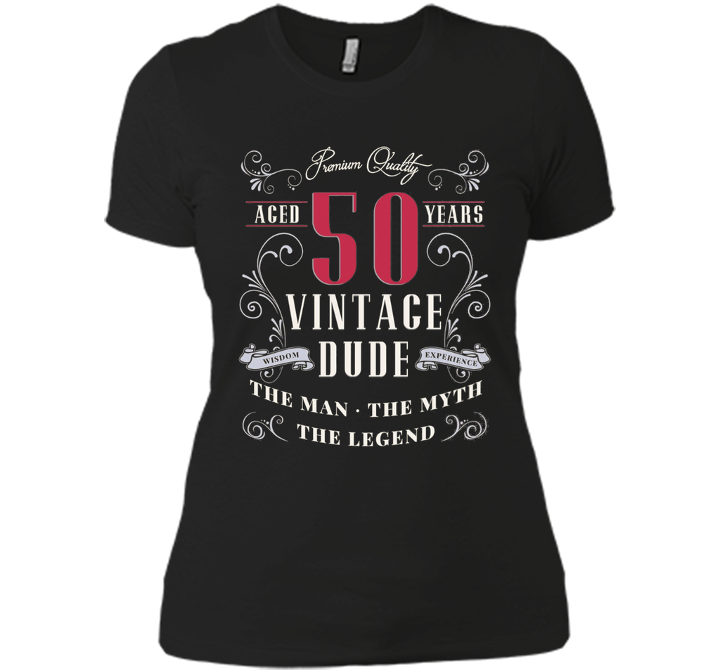 Men's BIRTH DAY GIFT AGE 50 VINTAGE MAN MYTH LEGEND T SHIRT