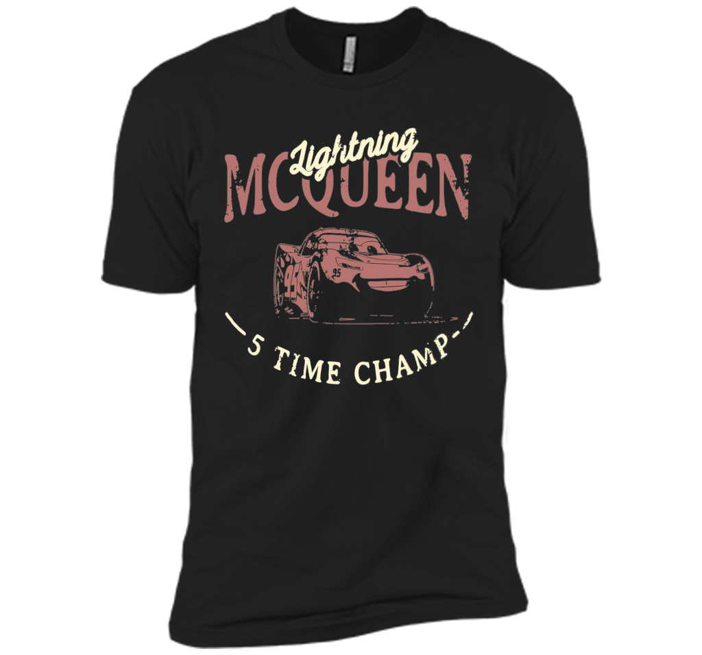 Disney Pixar Cars 3 McQueen Vintage Craft Graphic T-Shirt