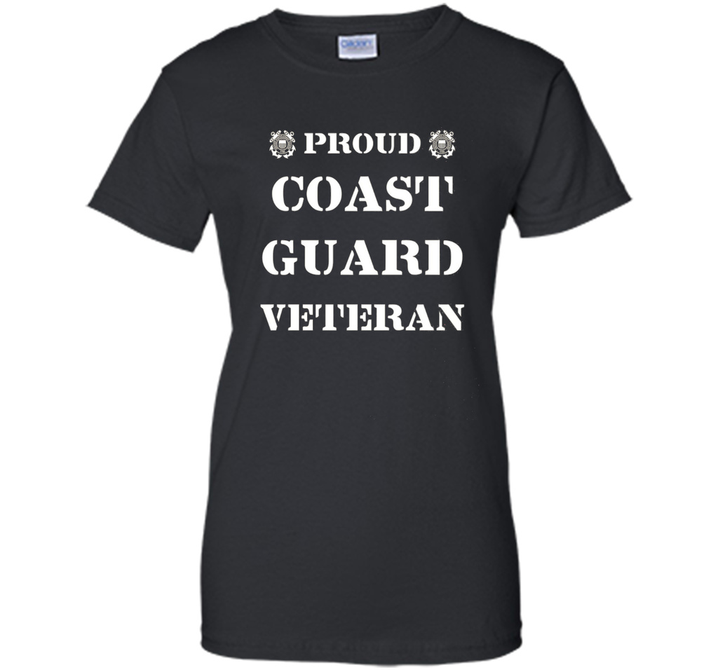 Proud Coast Guard Veteran Military Soldier T-shirt cool shirt