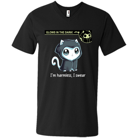 grim kitty, i'm harmless, i wear-lovely cat-lovely animal t shirt