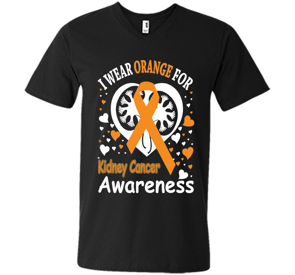 I Wear Orange For Kidney Cancer Awareness Shirt