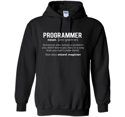 Funny Programmer Meaning T-Shirt - Programmer Noun Defintion