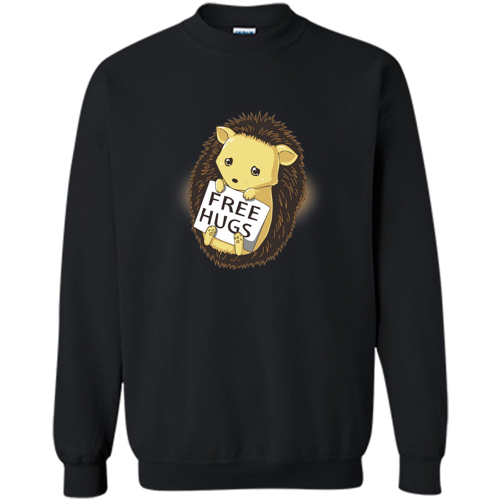 Free Hugs-porcupine-lovely unicorn t shirt