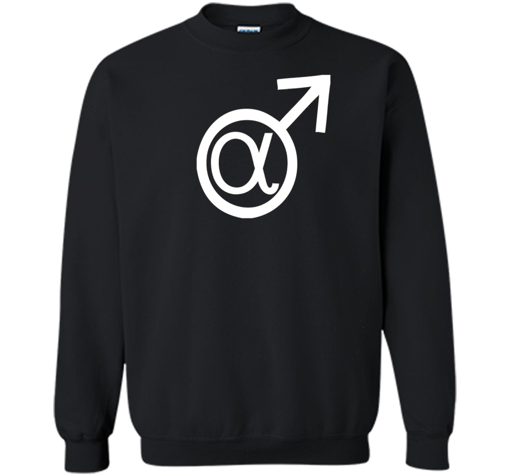 Alpha Male Symbols - Funny symbolic T-shirt for alpha males