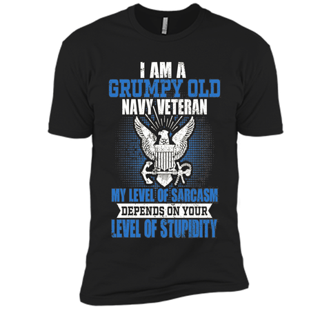 I'm A Grumpy Old Navy Veteran My Level Of Sarcasm Depends On