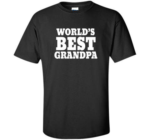 World's best grandpa - grandparent t-shirt