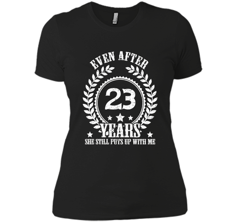 23 Years Anniversary Shirt - Funny Anniversary Gift For Him