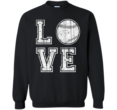 I Love Baseball Ball T Shirt Baseball Gift for Mom Dad Fan