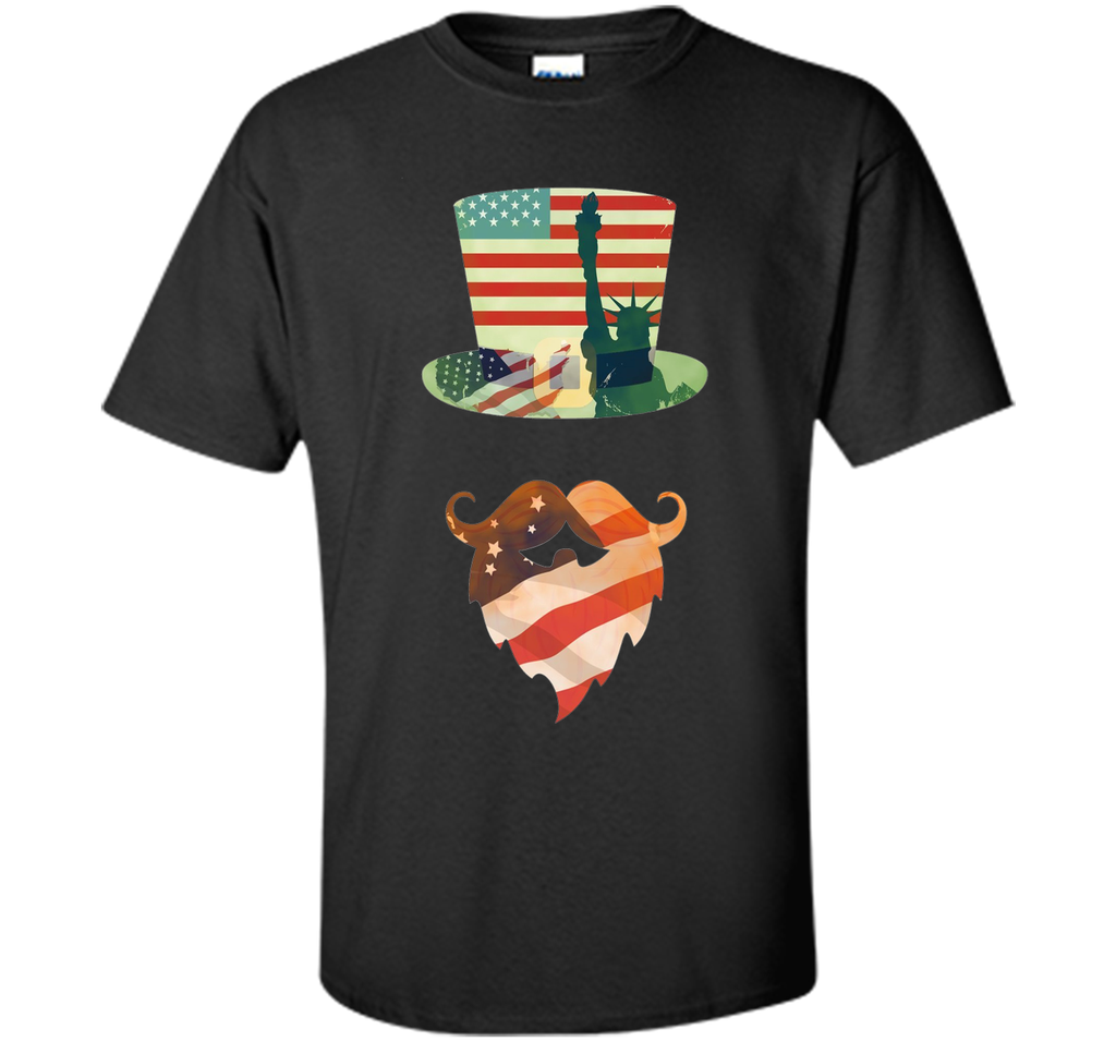 Funny Dabbing Shirt Patriotic Sam United States Of America