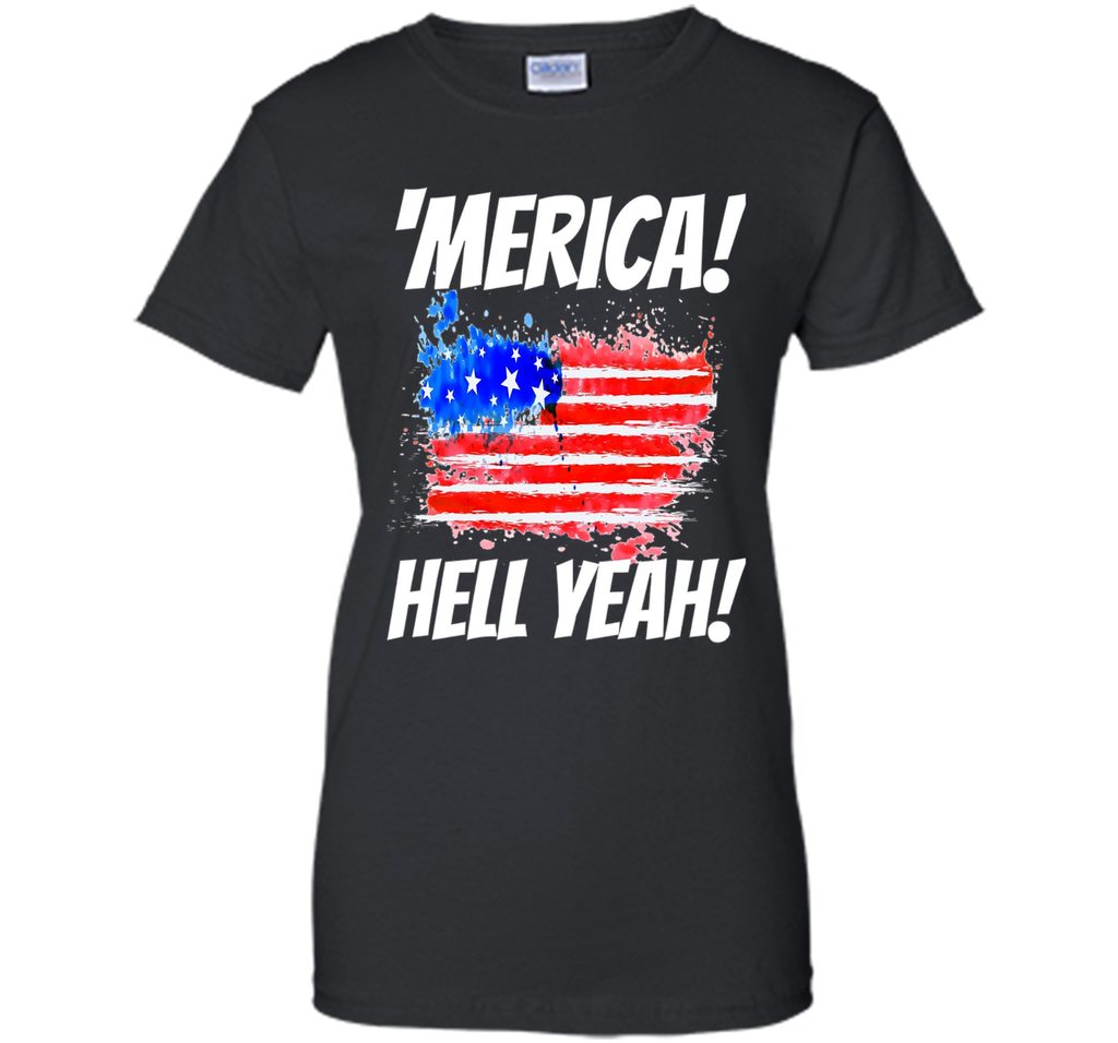 'Merica Hell Yeah TShirts! Tee For Proud Patriotic Americans