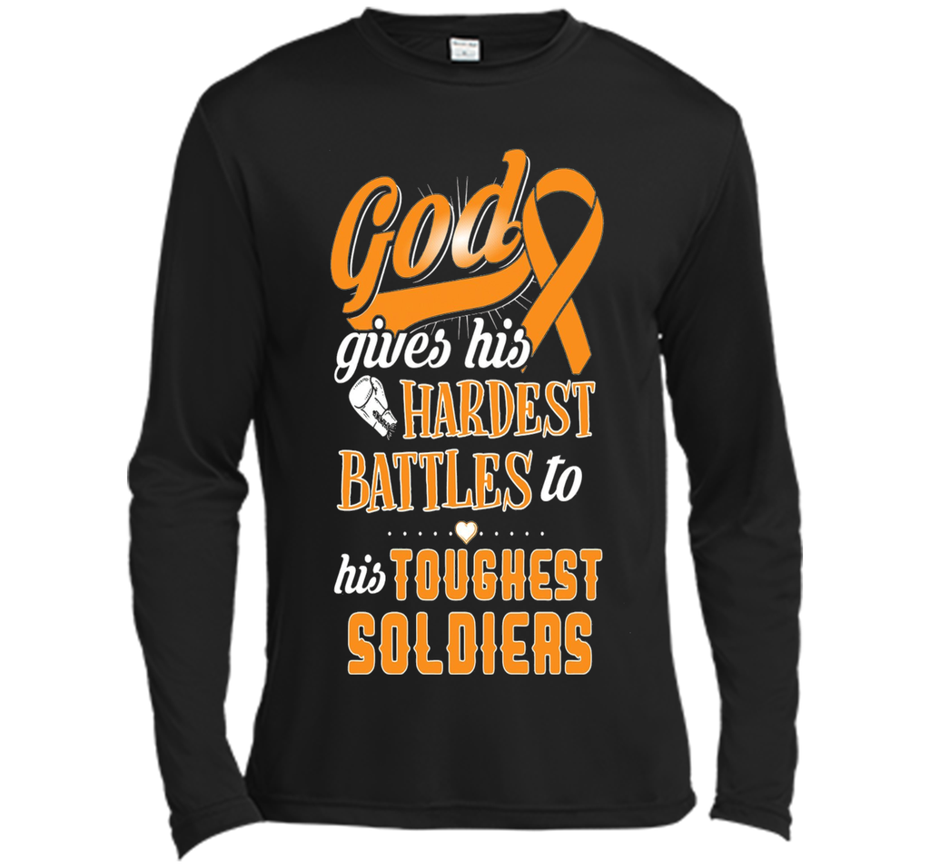 God Gives His Hardest Battles To His Toughest Soldiers Shirt
