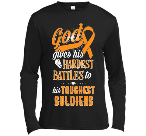 God Gives His Hardest Battles To His Toughest Soldiers Shirt