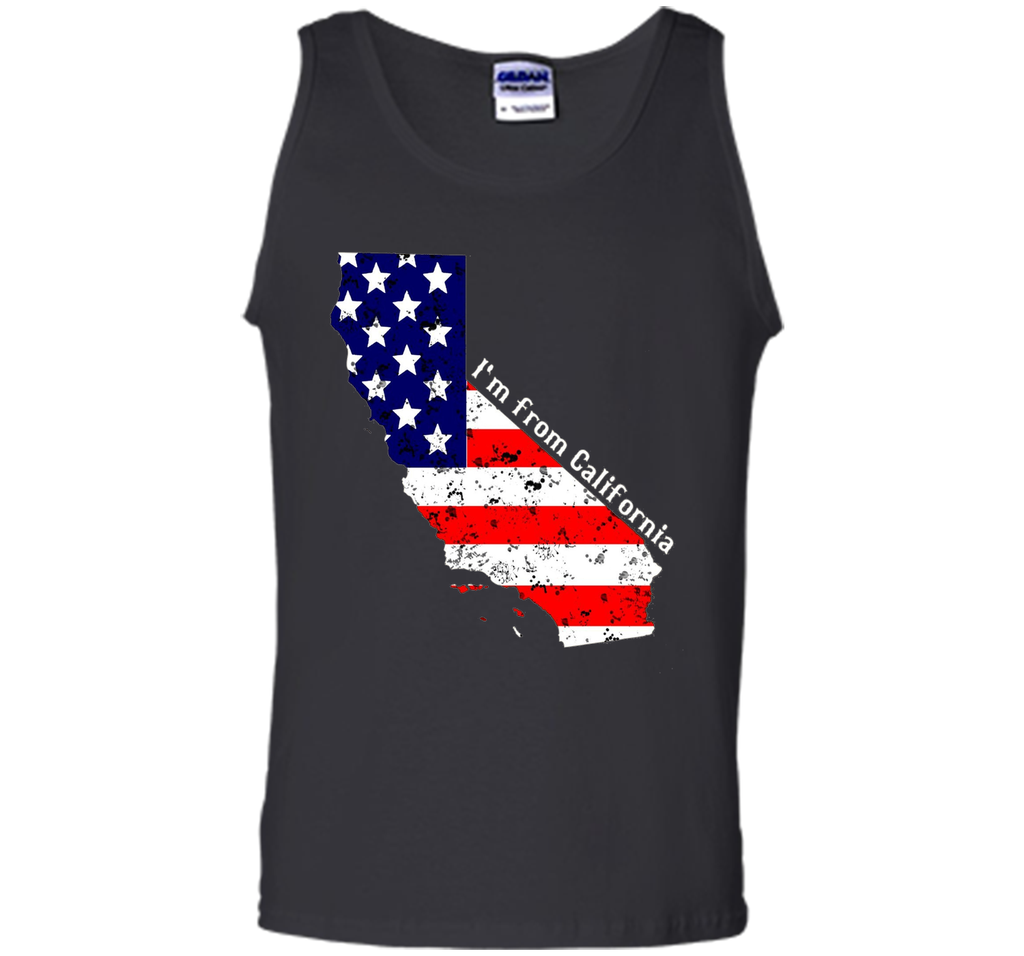Proud of California USA flag Independence day Tshirt