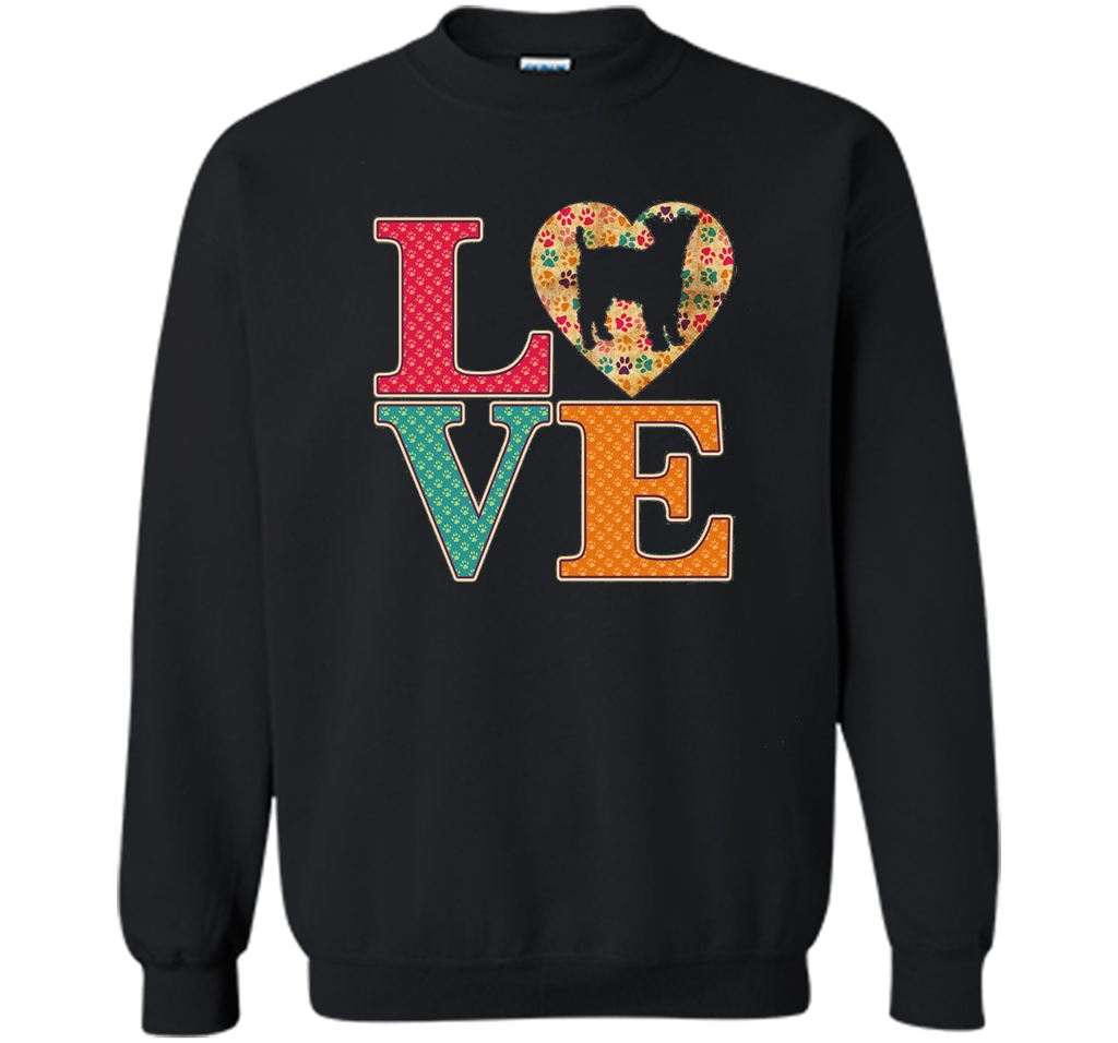 Love Yorkiepoo Shirt for Yorkiepoo Dog Lovers