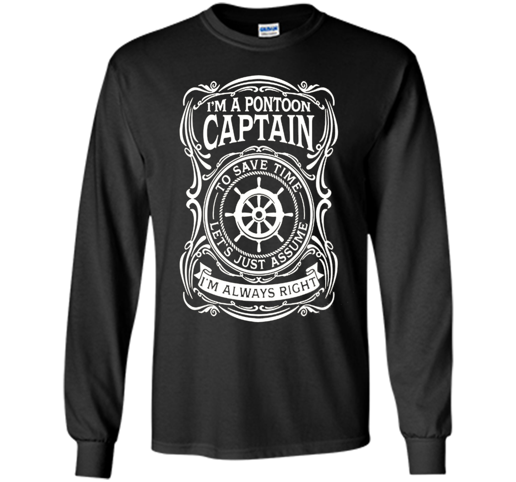 I am a Pontoon Captain T Shirt