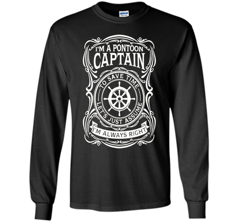 I am a Pontoon Captain T Shirt