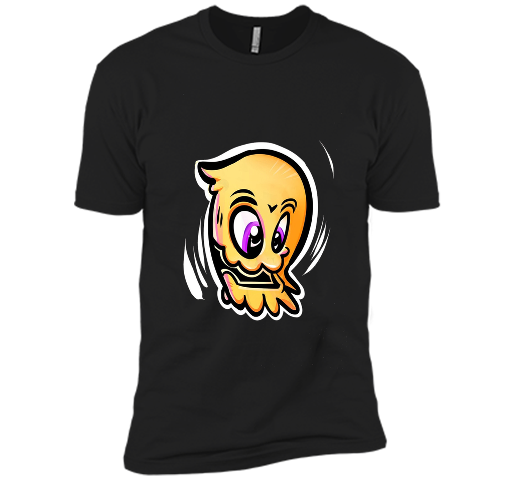 Funny Ghost Cartoon Skull Design Tee Gift Ghosts Fun T-Shirt cool shirt