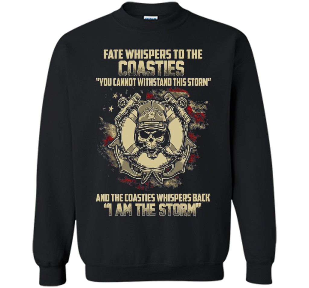 Fate whispers to the coasties special coast guard tshirt shirt