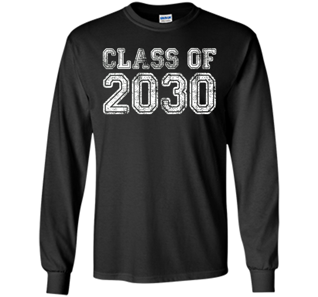 Class of 2030 - Vintage/Retro Future Graduate Tee Shirt