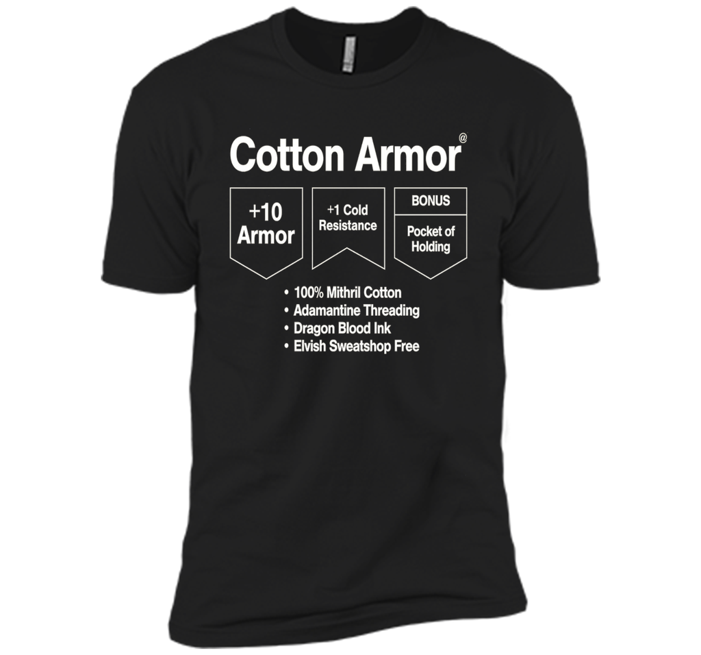Cotton Armor:  Role Playing T-shirt
