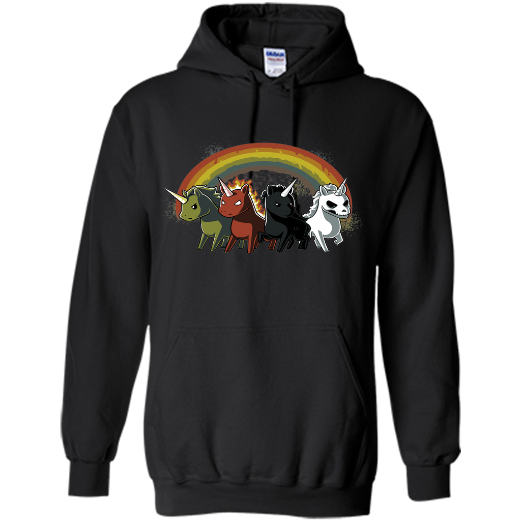 four unicorns of the apocalypse-lovely unicorn t shirt