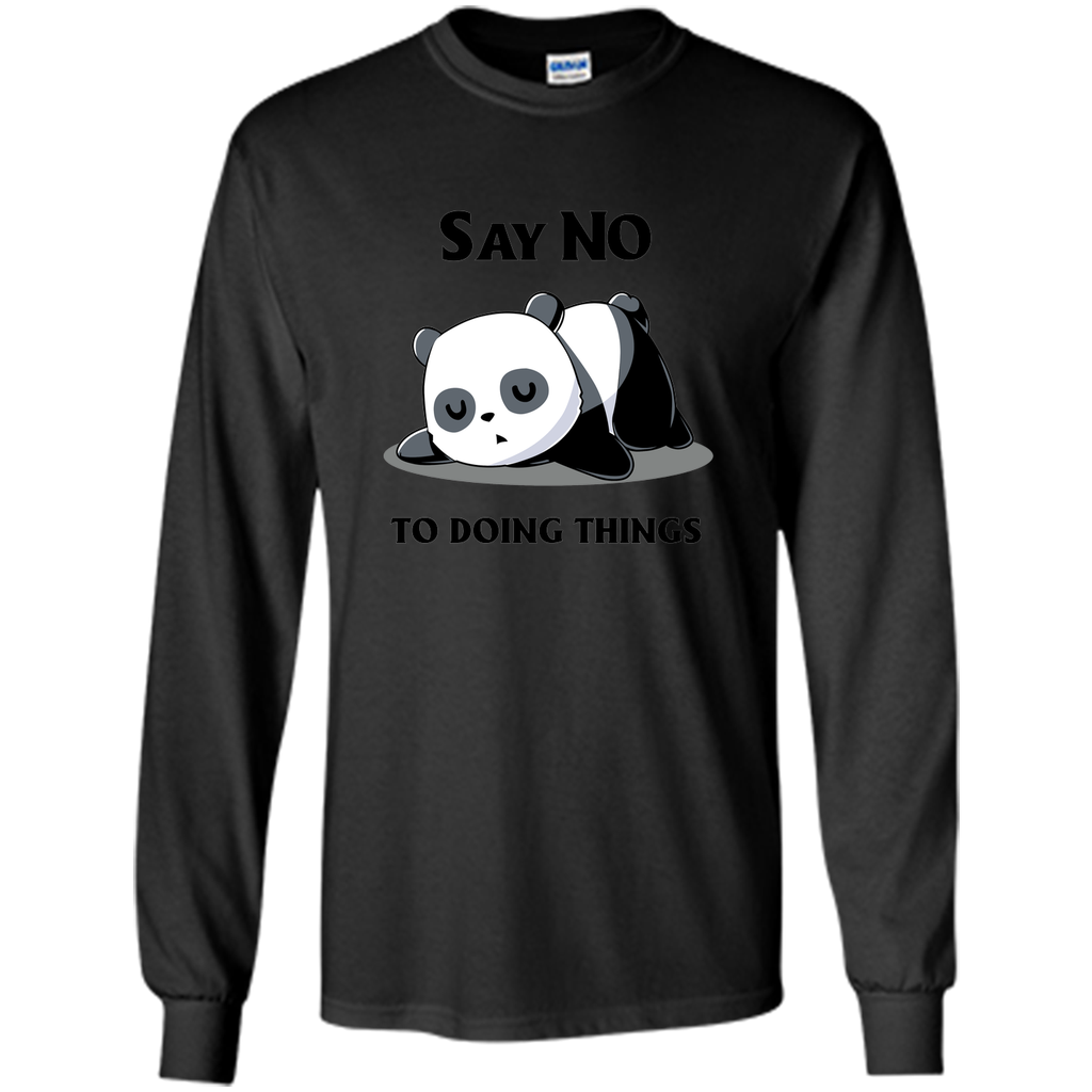 Say No To Doing Things-cute panda-lovely animal