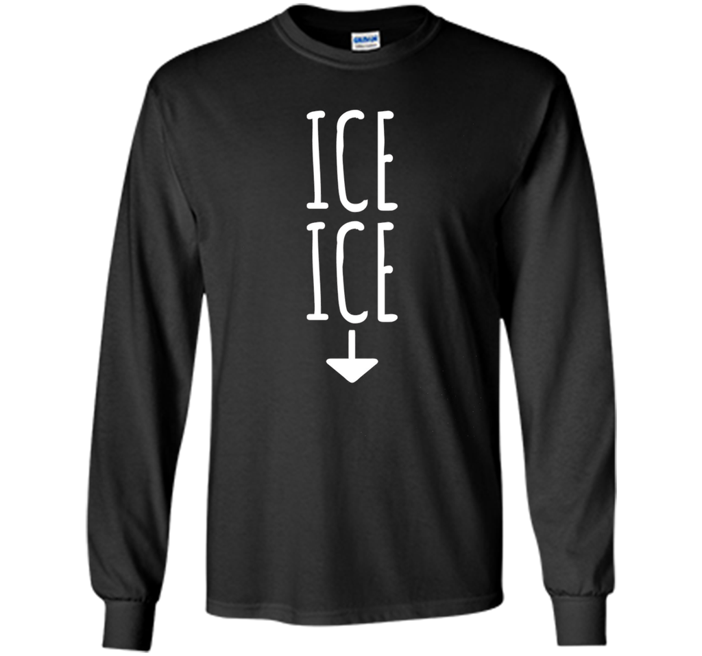 Ice Twice Pregnancy Announcement Funny T-Shirt
